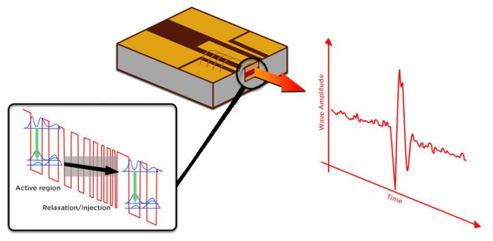 图1 量子级联激光器装置（图源：Spitz et al., doi 10.1117/1.AP.2.6.066001）