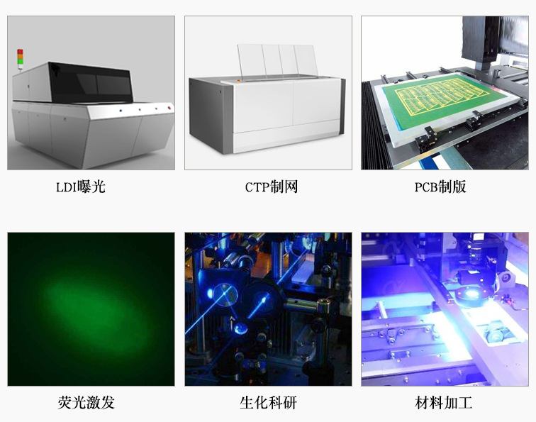 紫外多模光纤耦合激光器